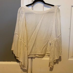 Anthropologie summer linen blouse. Excellent.